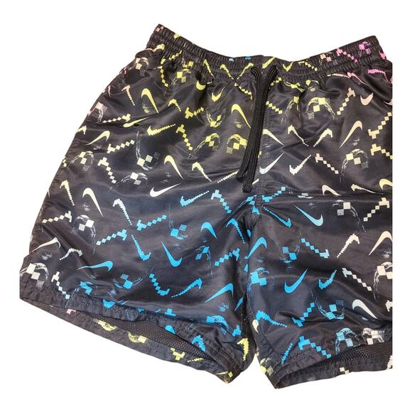 Nike Swim Digi Swoosh Ombre Logo Print Trunks - Medium - Picture 2 of 9